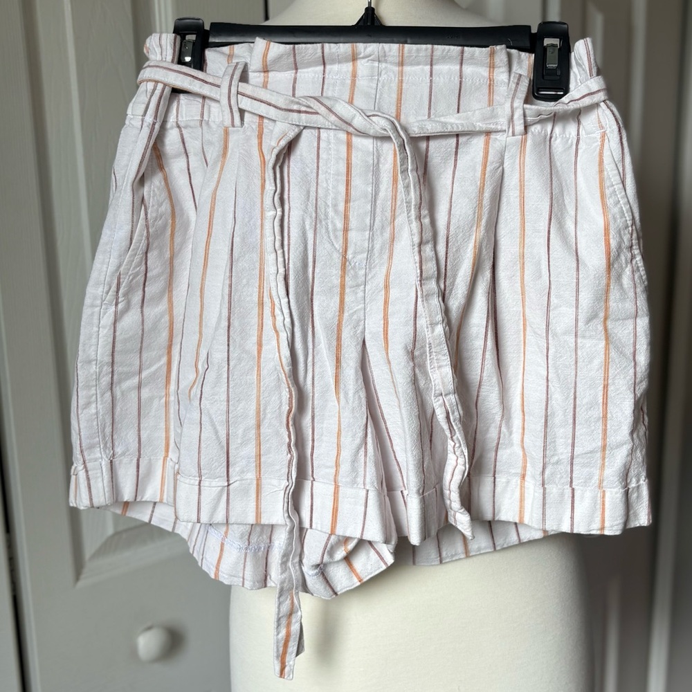 Loft Paper Bag Striped Women's Shorts